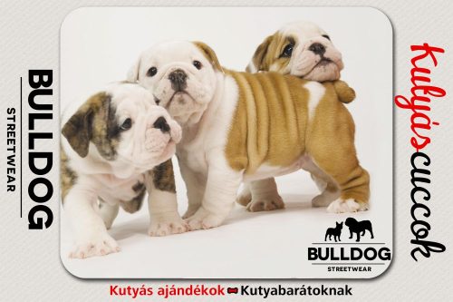 Bulldogos Egérpad - Bulldog Streetwear Angol Bulldog 2.