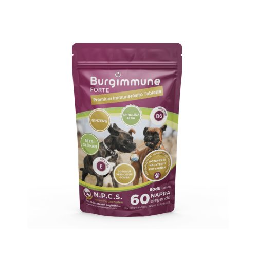 Burgimmune FORTE Prémium Immunerősítő Tabletta - 60 db-os RAKTÁRON