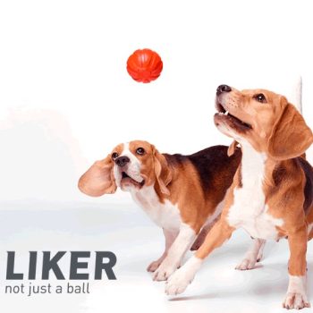   Liker Tréning Labda 7 cm-es - Tartós, Könnyű, Vízen Úszó játék - Biztonságos a fogaknak és az ínynek