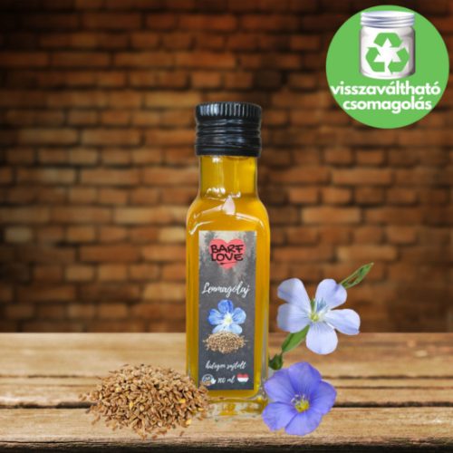 BARF LOVE 100% Lenmagolaj kutyáknak, hidegen sajtolt, 250 ml