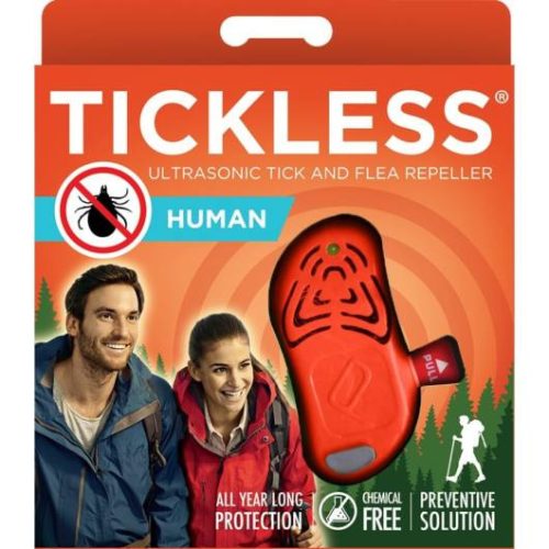 TickLess HUMAN Orange hordozható kullancsriasztó készülék emberek számára 