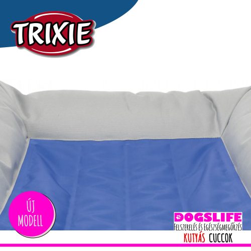 Trixie Luxury Hűsítő zselés fekhely 100x65 cm-es Kék (hűsítő matrac/hűtőmatrac/hűtőtakaró/hűtőpléd) 