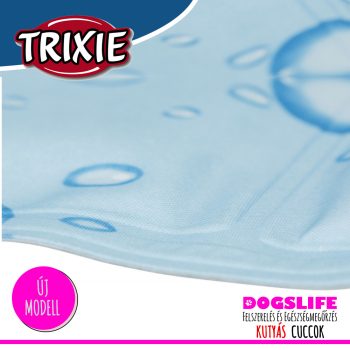   Trixie Bubble Hűsítő zselés matrac 30x40 cm-es Kék (hűsítő matrac/hűtőmatrac/hűtőtakaró/hűtőpléd) 