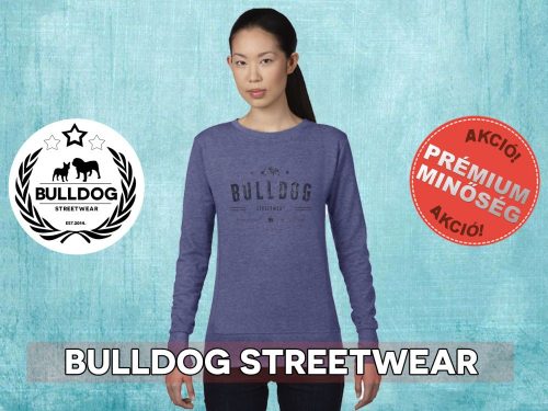Bulldog Streetwear Női pulóver - BSW Vintage logó mintával Több színben