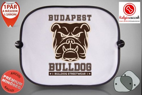 Autós Napellenző - Bulldog Streetwear Budapest Bulldog